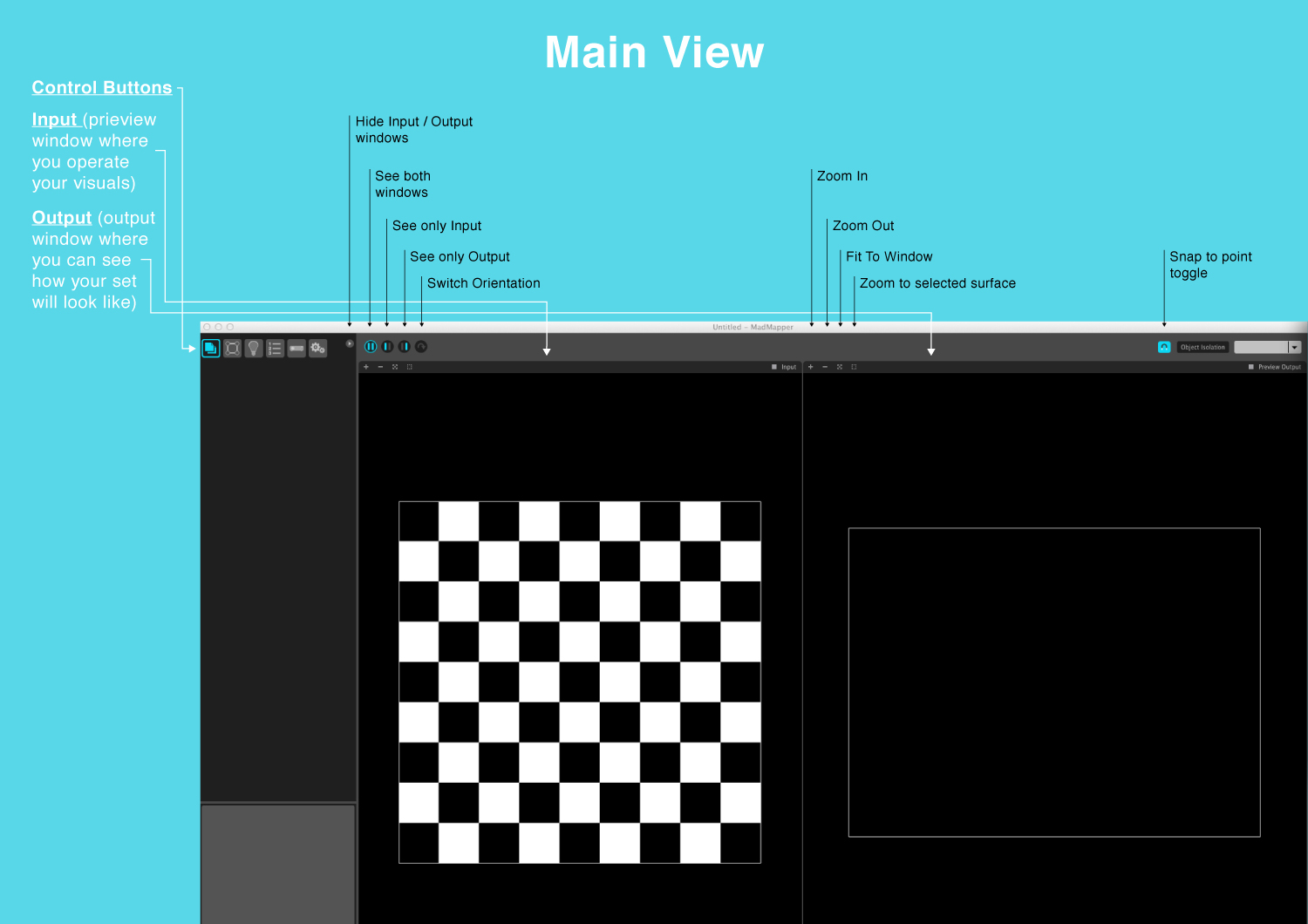 MadMapper Interface 1