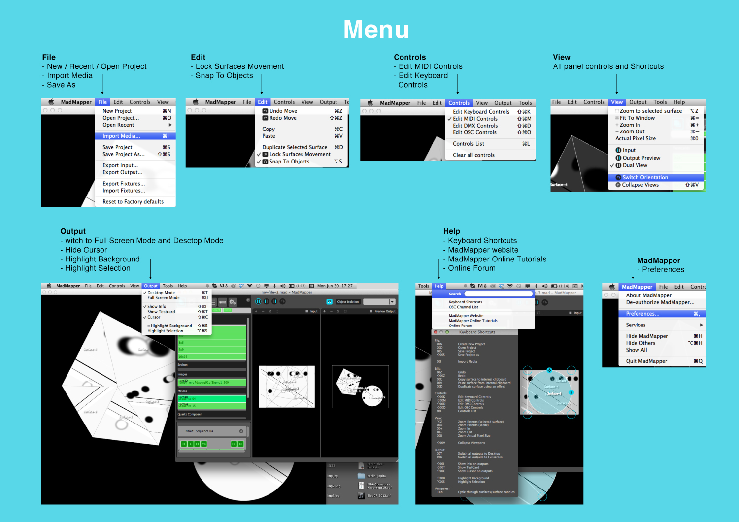 MadMapper Interface 4