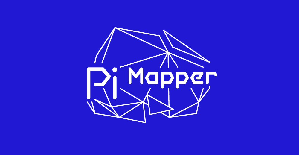 PiMapper logo designer by Irina Spicaka