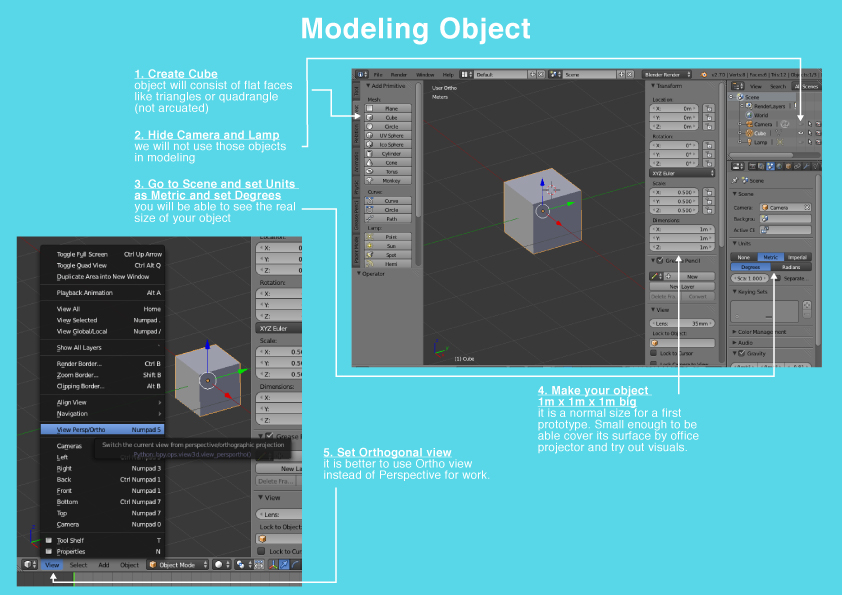 Modeling Object 1