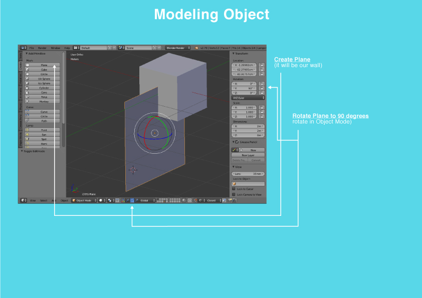 Modeling Object 3